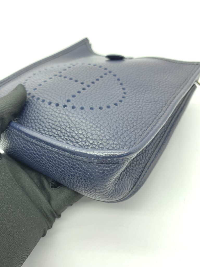 Mini Evelyn 16 Clemence Bleu Nuit/Indigo GHW