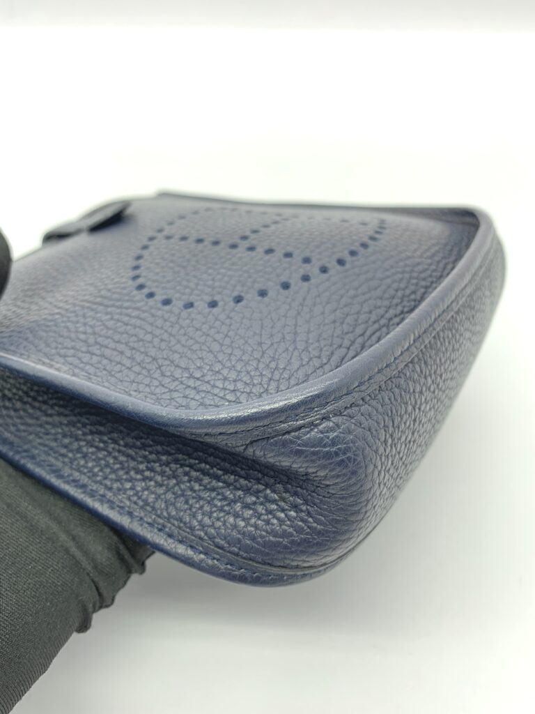 Mini Evelyn 16 Clemence Bleu Nuit/Indigo GHW