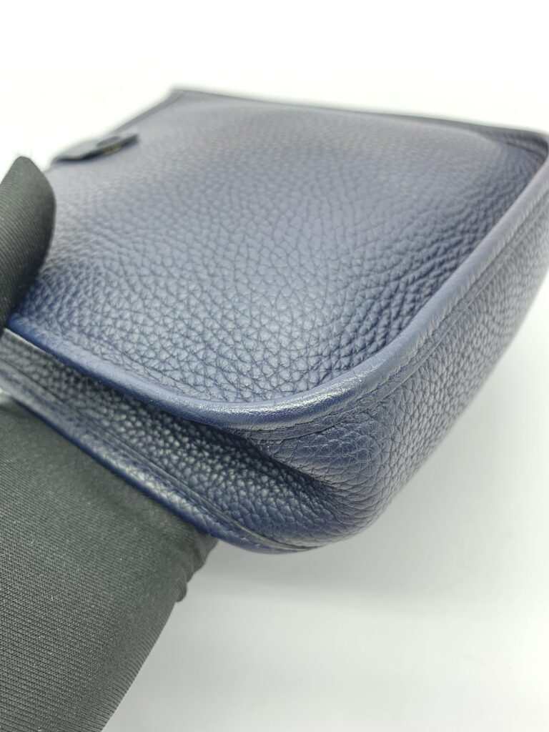 Mini Evelyn 16 Clemence Bleu Nuit/Indigo GHW