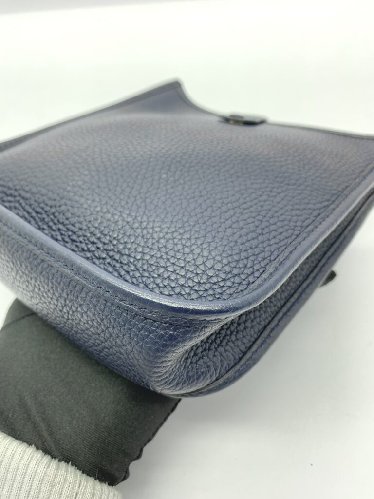 Mini Evelyn 16 Clemence Bleu Nuit/Indigo GHW