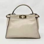 Peekaboo Medium Light Grey Bordeaux SHW