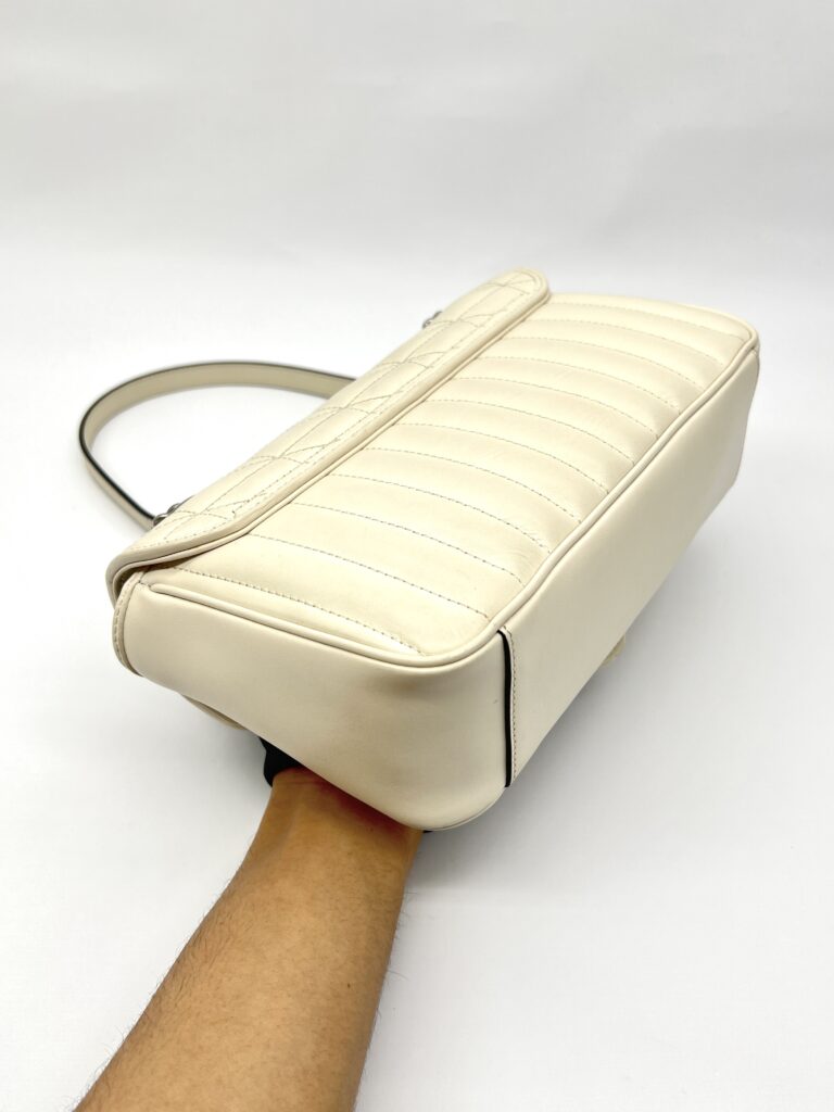 Marmont Flap Small Ivory Geometric RHW