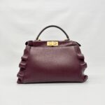 Peekaboo Medium Waves Bordeaux GHW