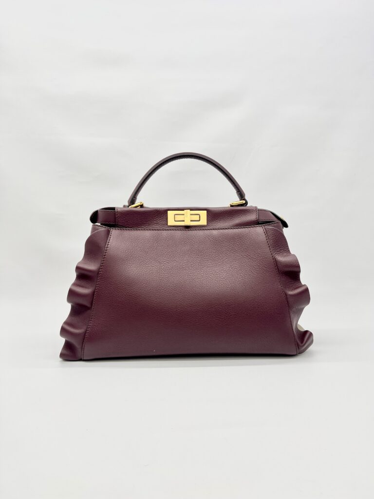 Peekaboo Medium Waves Bordeaux GHW