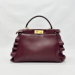 Peekaboo Medium Waves Bordeaux GHW