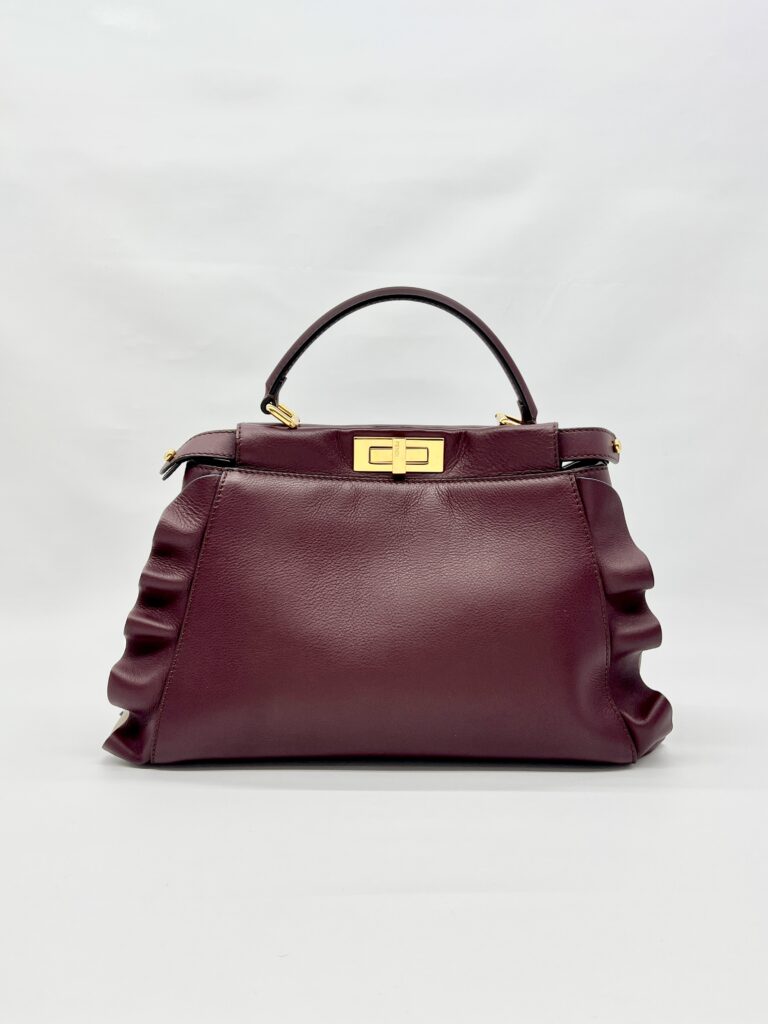 Peekaboo Medium Waves Bordeaux GHW