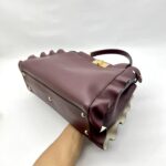 Peekaboo Medium Waves Bordeaux GHW