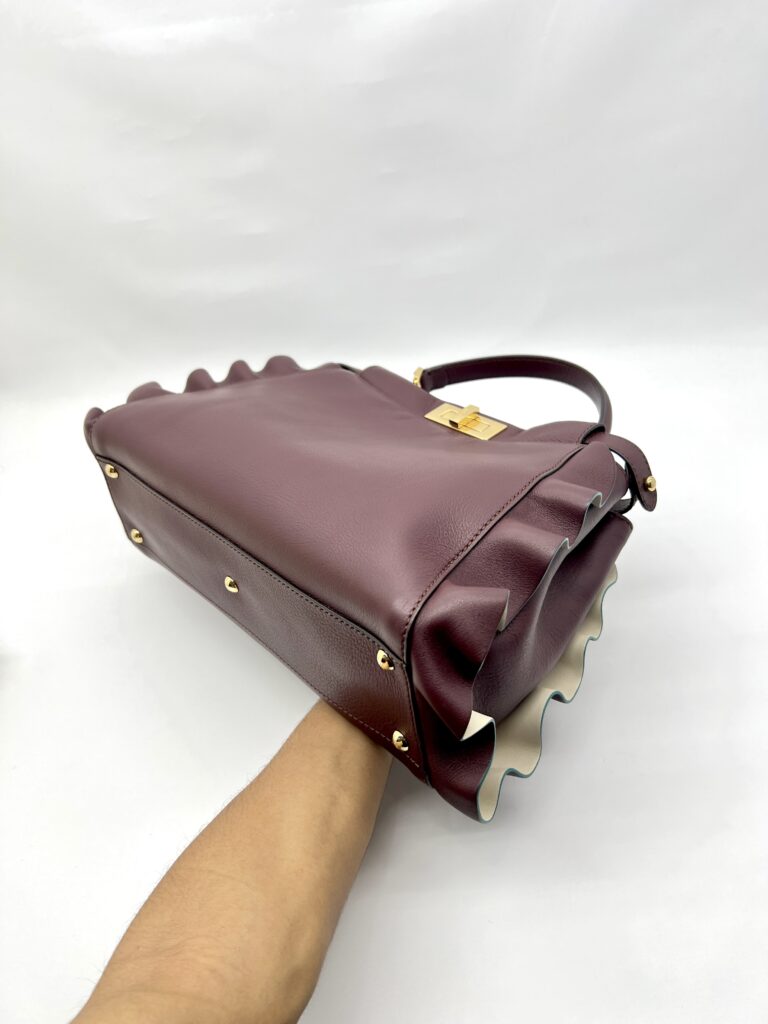 Peekaboo Medium Waves Bordeaux GHW