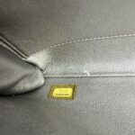 Clutch Bag Grey Metallic SHW