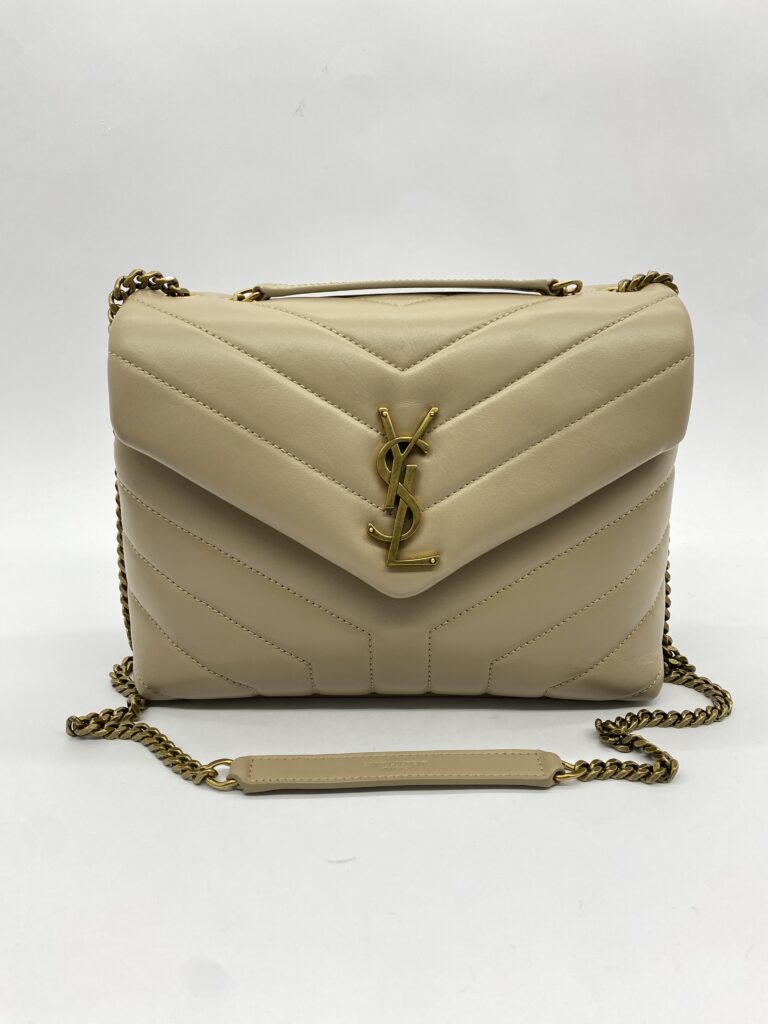 Loulou Small Dark Beige GHW