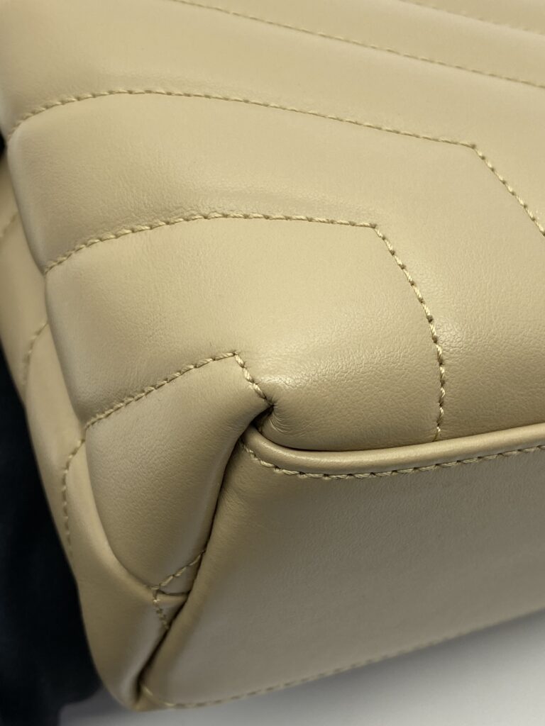 Loulou Small Dark Beige GHW