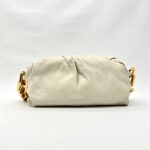 The Chain Pouch Porridge Gold Hardware