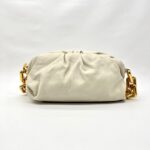 The Chain Pouch Porridge Gold Hardware