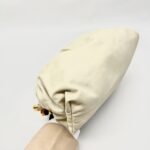 The Chain Pouch Porridge Gold Hardware