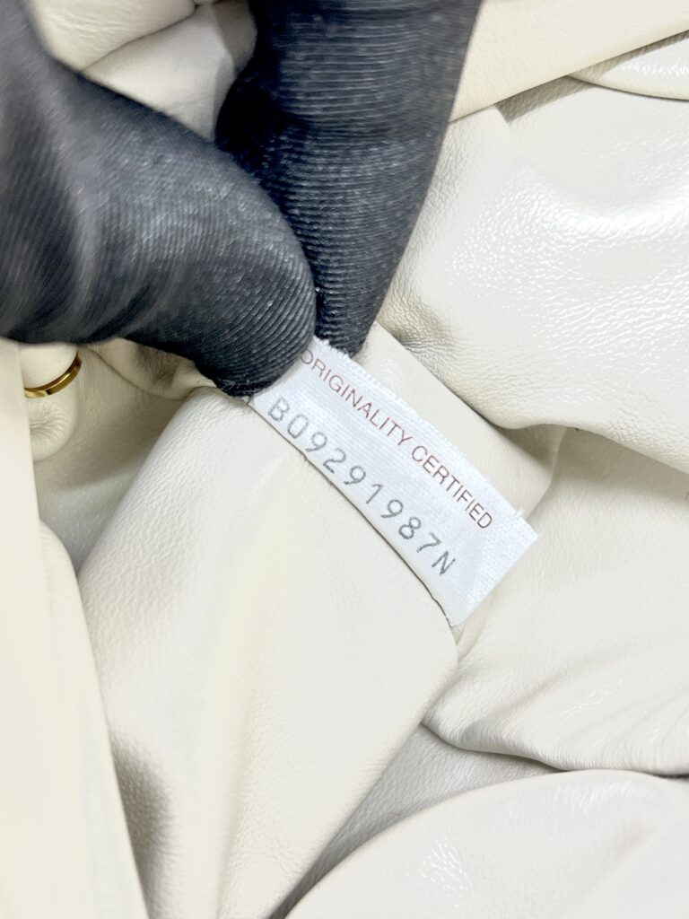 The Chain Pouch Porridge Gold Hardware