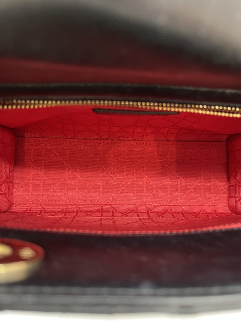 Lady Dior Small Lambskin Black LGHW