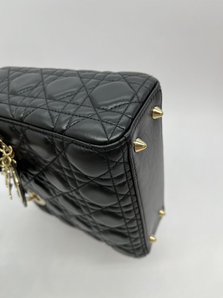 Lady Dior Small Lambskin Black LGHW