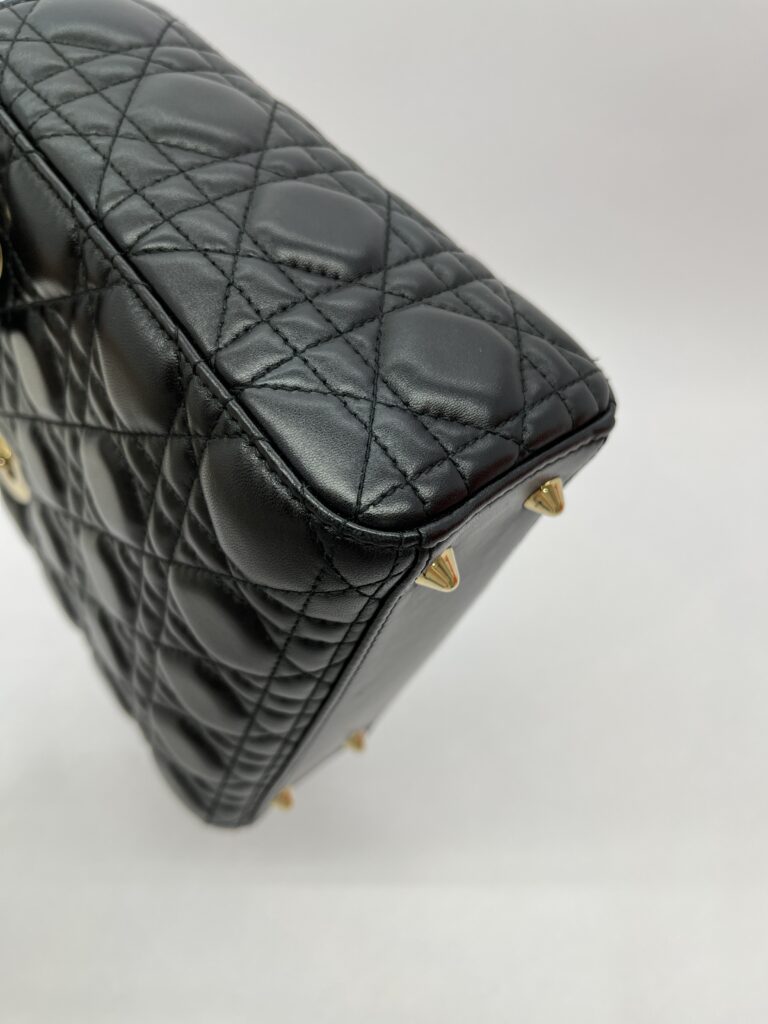 Lady Dior Small Lambskin Black LGHW