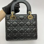 Lady Dior Small Lambskin Black LGHW
