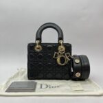 Lady Dior Small Lambskin Black LGHW