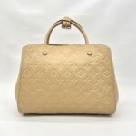 Montaigne MM Monogram Empriente Creme GHW