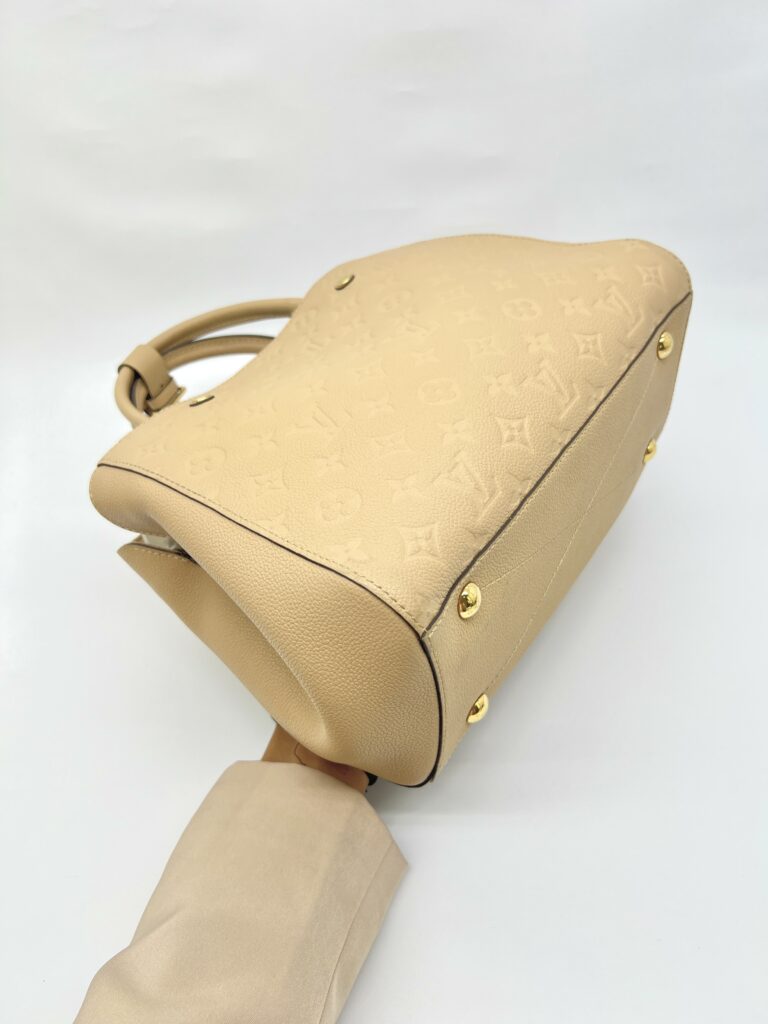 Montaigne MM Monogram Empriente Creme GHW