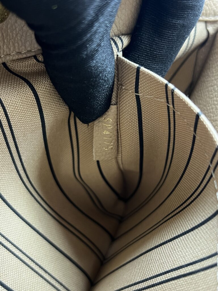 Montaigne MM Monogram Empriente Creme GHW