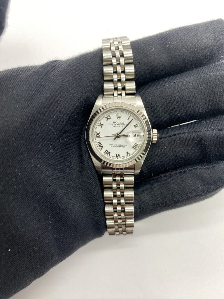 Lady Datejust Silver Roman Dial