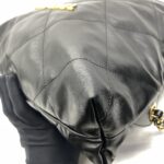 C22 Backpack Lambskin Black GHW