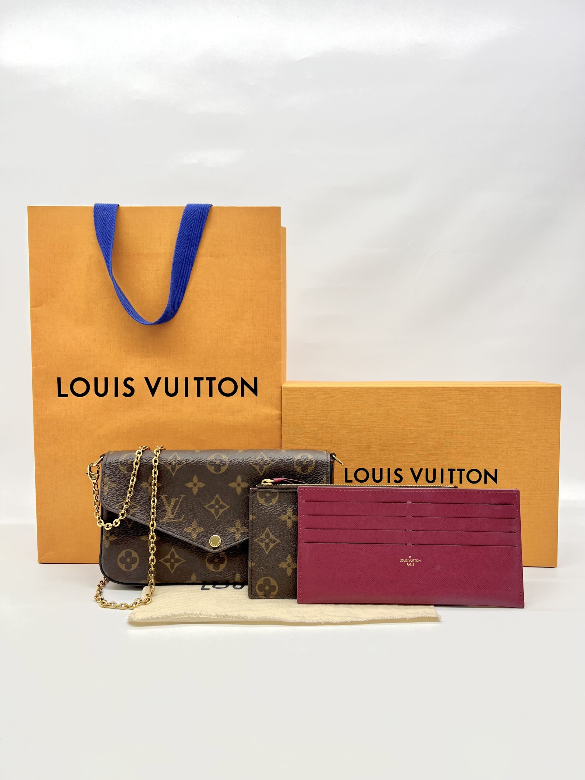 Felice GM Monogram Fuchsia GHW