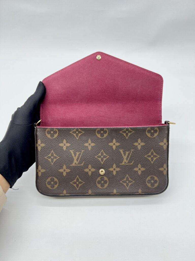 Felice GM Monogram Fuchsia GHW