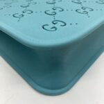 Children Tote Bag Perforated GG Rubber Blue