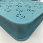 Children Tote Bag Perforated GG Rubber Blue