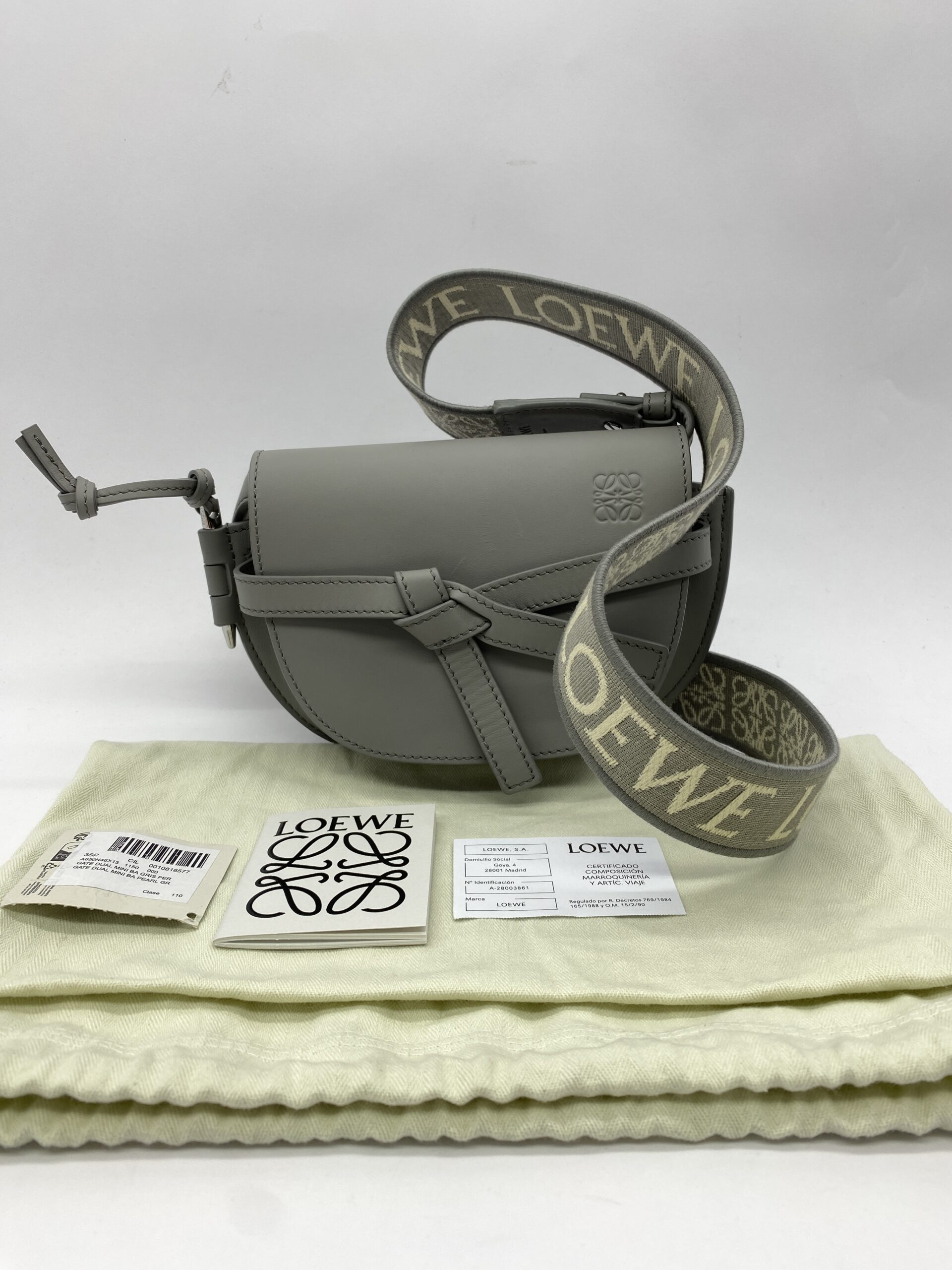 Gate Dual Mini Pearl Gris SHW