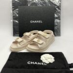 Dad Sandals Calfskin Light Pink GHW