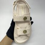 Dad Sandals Calfskin Light Pink GHW