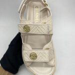 Dad Sandals Calfskin Light Pink GHW