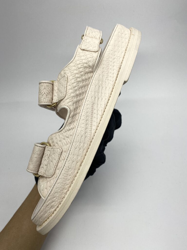 Dad Sandals Calfskin Light Pink GHW