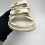 Dad Sandals Calfskin Light Pink GHW