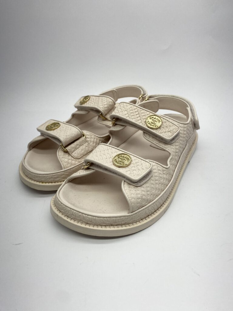 Dad Sandals Calfskin Light Pink GHW