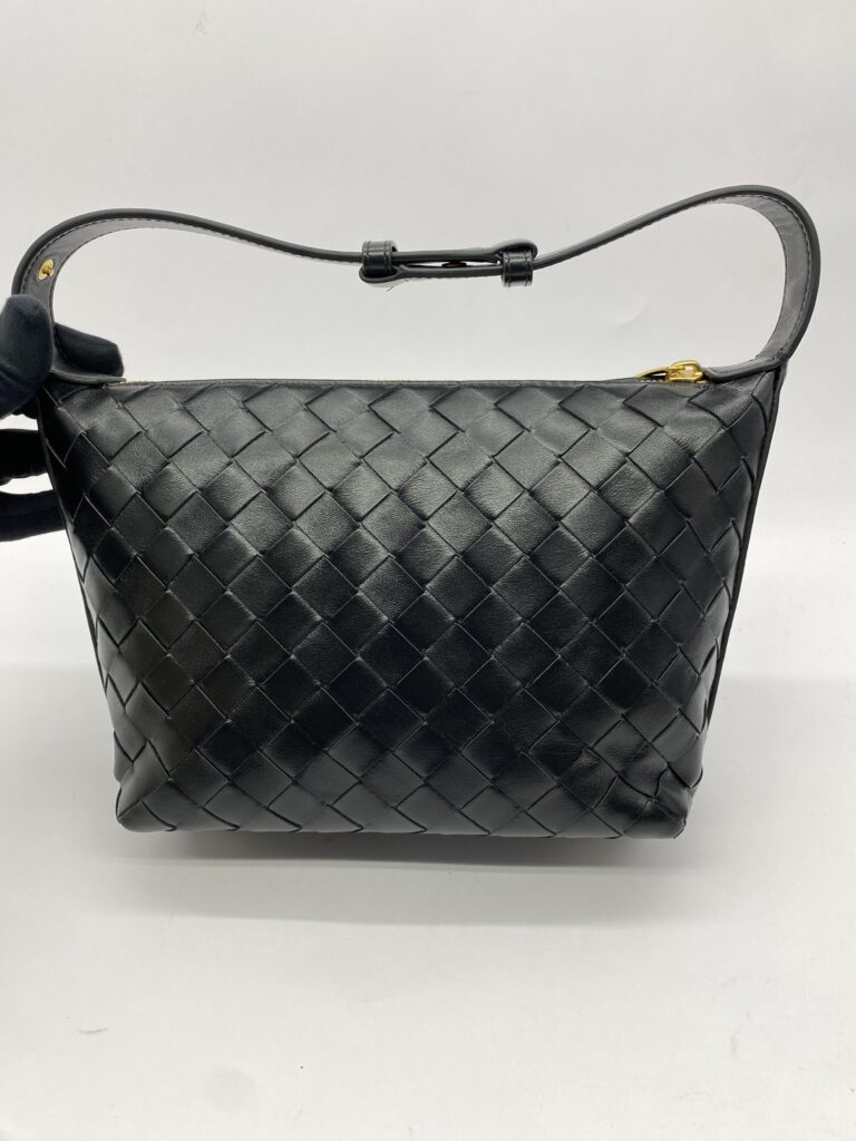 Mini Wallace Intreciato Black GHW