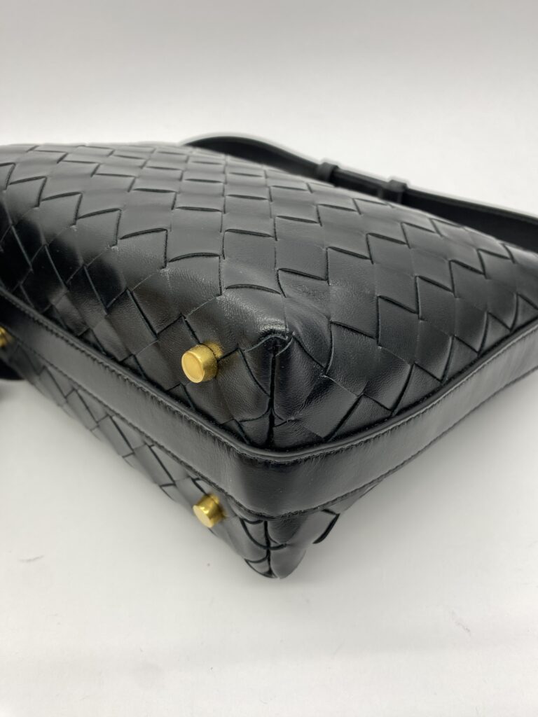 Mini Wallace Intreciato Black GHW