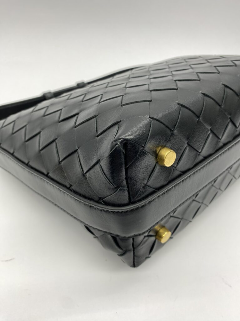 Mini Wallace Intreciato Black GHW