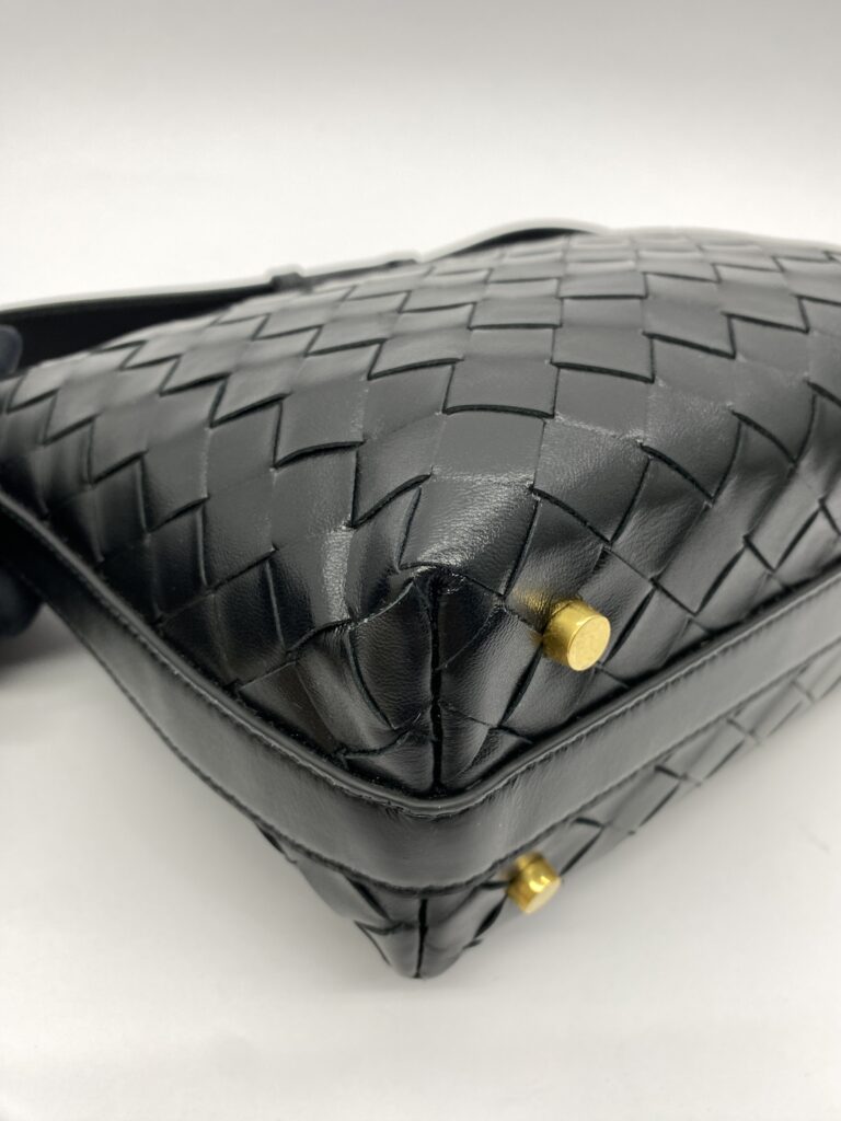 Mini Wallace Intreciato Black GHW