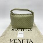 Mini Wallace Intrecciato Travertine GHW