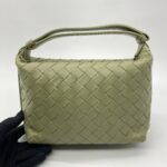 Mini Wallace Intrecciato Travertine GHW