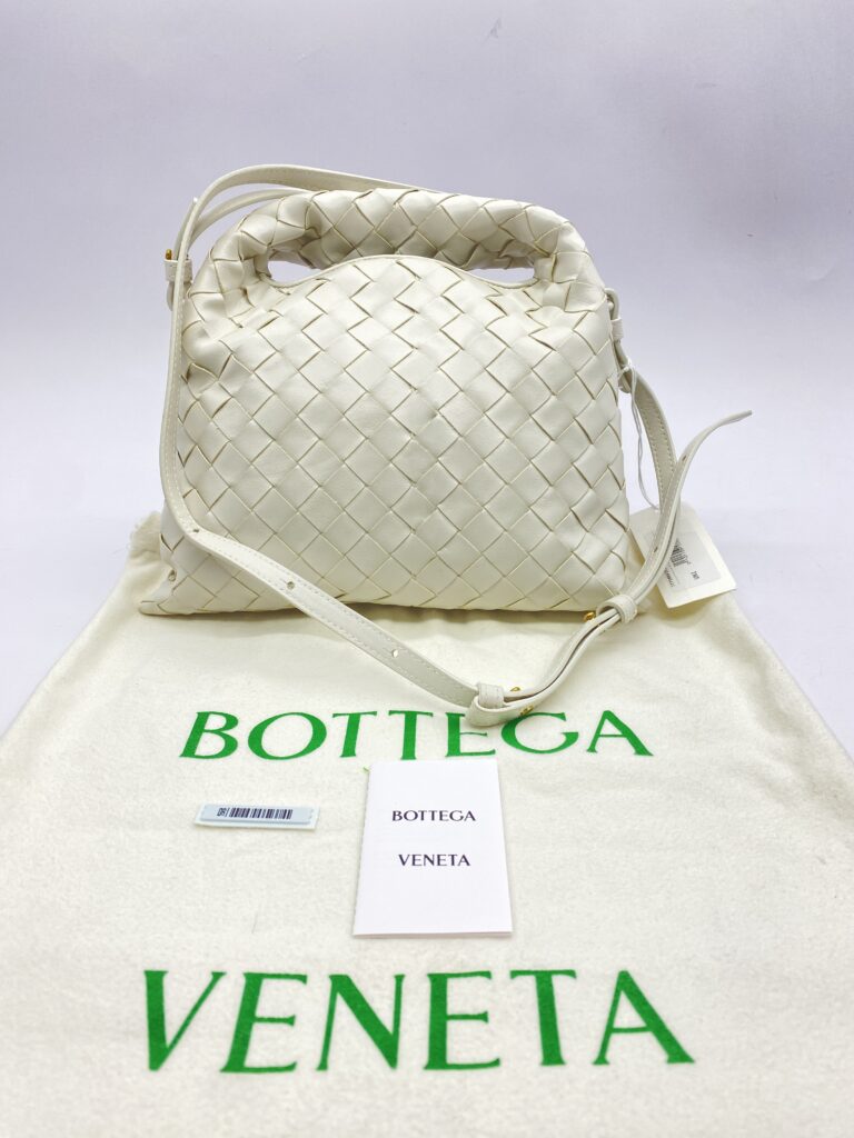 Mini Hop Intrecciato White GHW