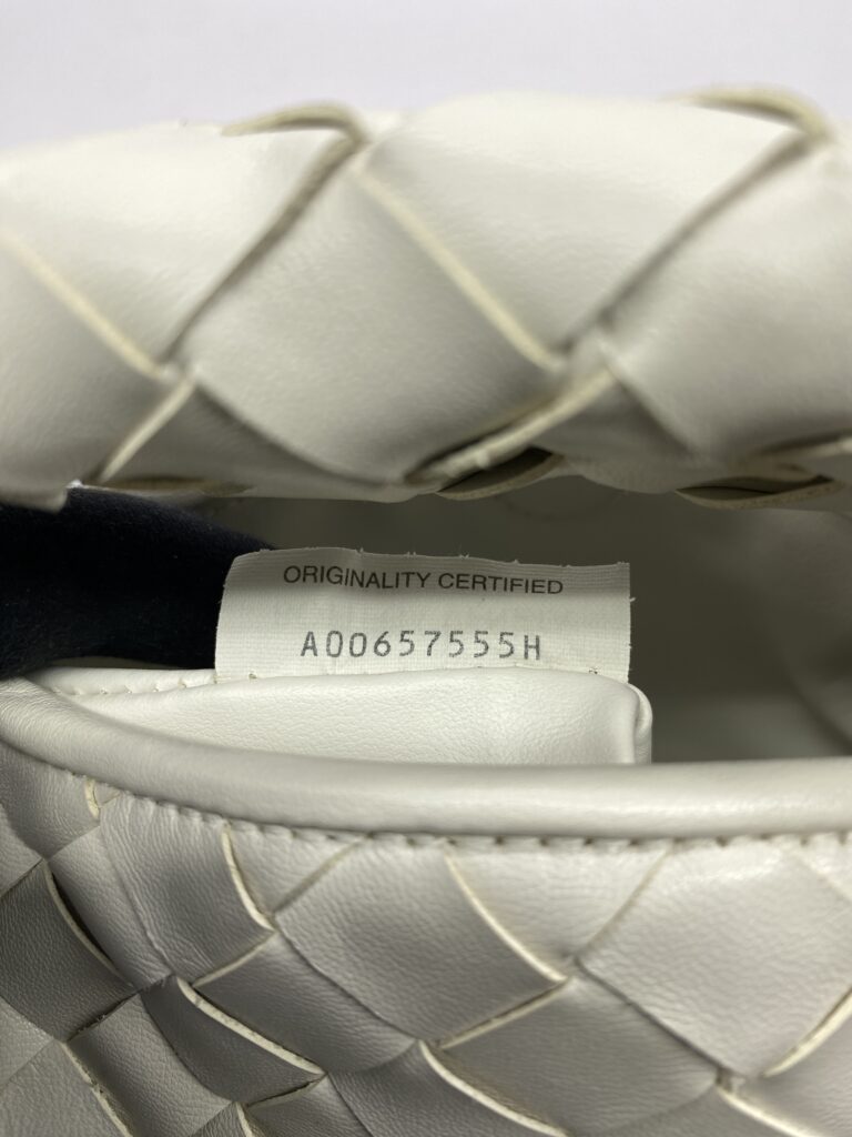 Mini Hop Intrecciato White GHW