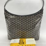 Hobo Boheme PM Goyardine Noir SHW