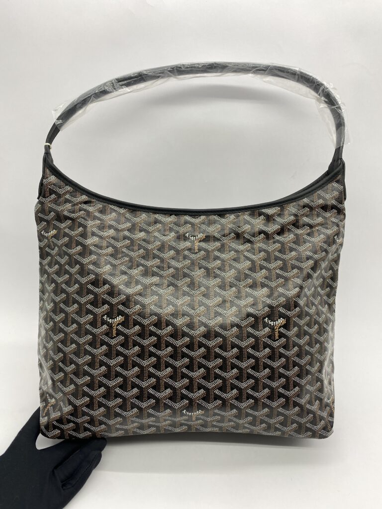 Hobo Boheme PM Goyardine Noir SHW